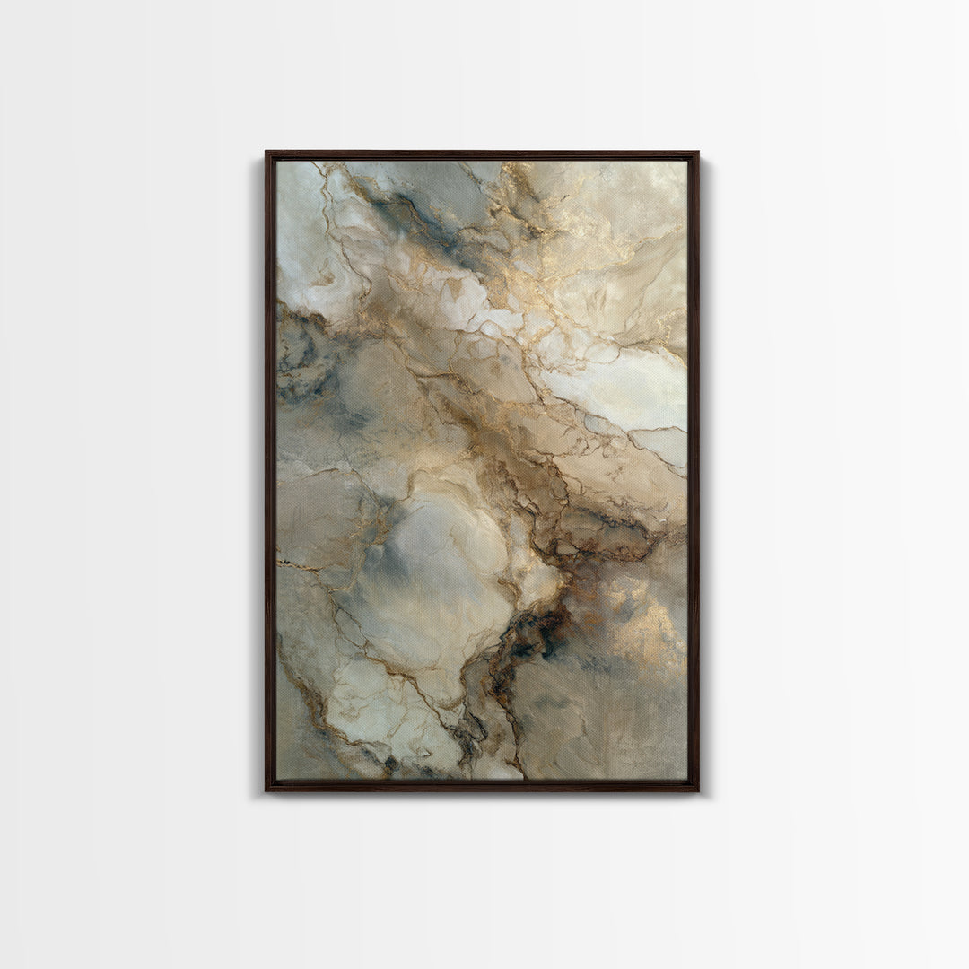 Abstract Marble Texture Framed Canvas Print, Hotel Art, Room Decor, Hotel Decor, Abstract Art, Boutique, Hazbin Hotel, HOT-2x3-3