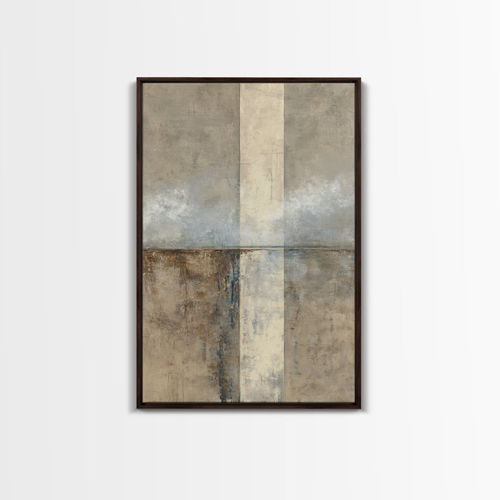 Luxury Monochrome Landscape Canvas Print, Hotel Art, Art Deco, Hotel Decor, Boutique, Minimalist Wall Art, Gallery Wall Art, HOT-2x3-62