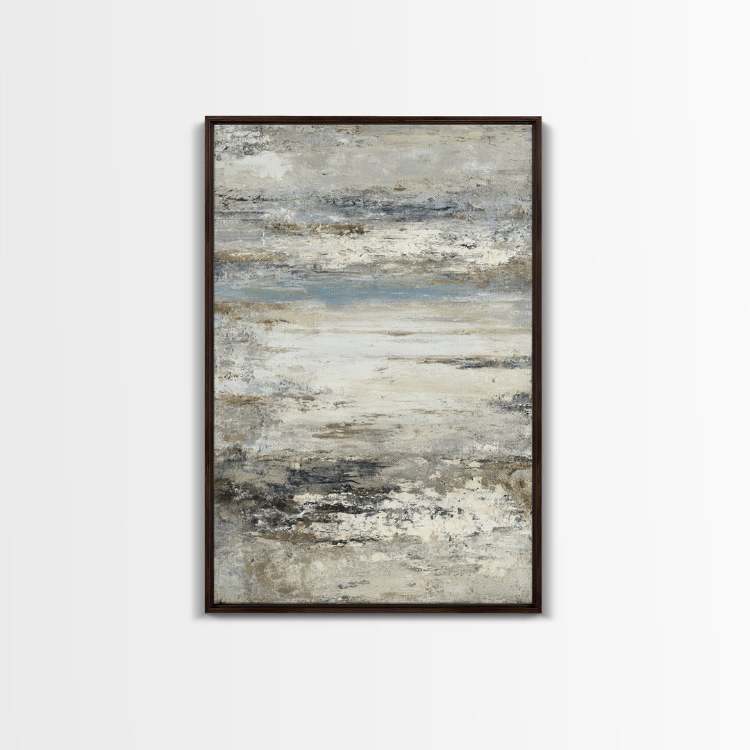 Sophisticated Neutral Abstract Canvas Print, Hotel Art, Mid Century Modern, Hotel Decor, Abstract Art, Boutique, Coastal Decor, HOT-2x3-9