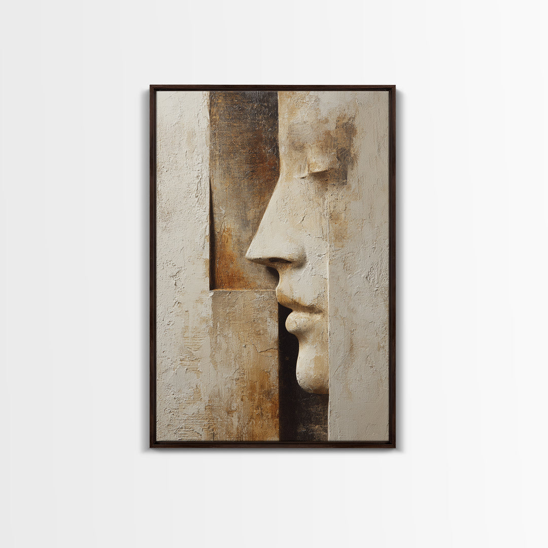 Japanese Ink Landscape Framed Canvas Print, Hotel Art, Hazbin Hotel, Hotel Decor, Fine Art, Boutique, Coastal Wall Art, HOT-2x3-98