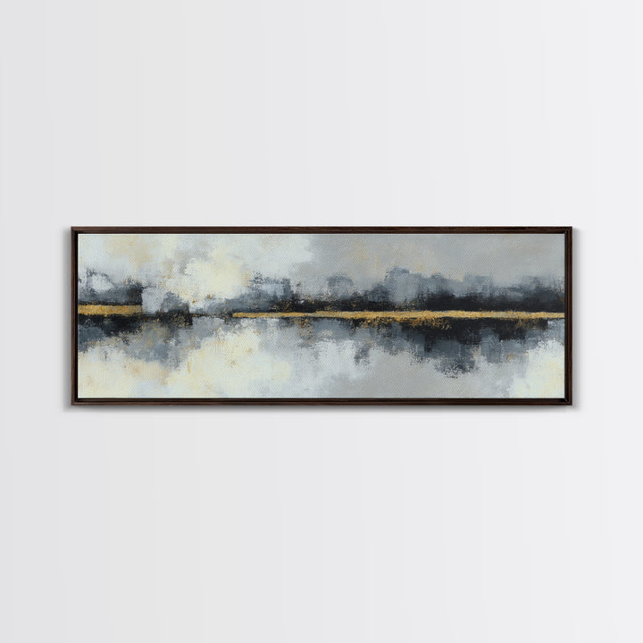 Simple Black Line Figure Framed Canvas Print, Hotel Art, Gallery Decor, Hotel Decor, Fine Art, Boutique, Wall Art, Home Decor, HOT-3x1-15