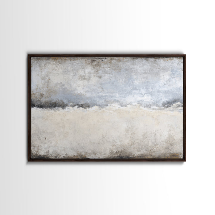 Sophisticated Neutral Abstract Framed Canvas Print, Hotel Art, Gallery Wall Set, Hotel Decor, Fine Art, Boutique, HOT-3x2-5