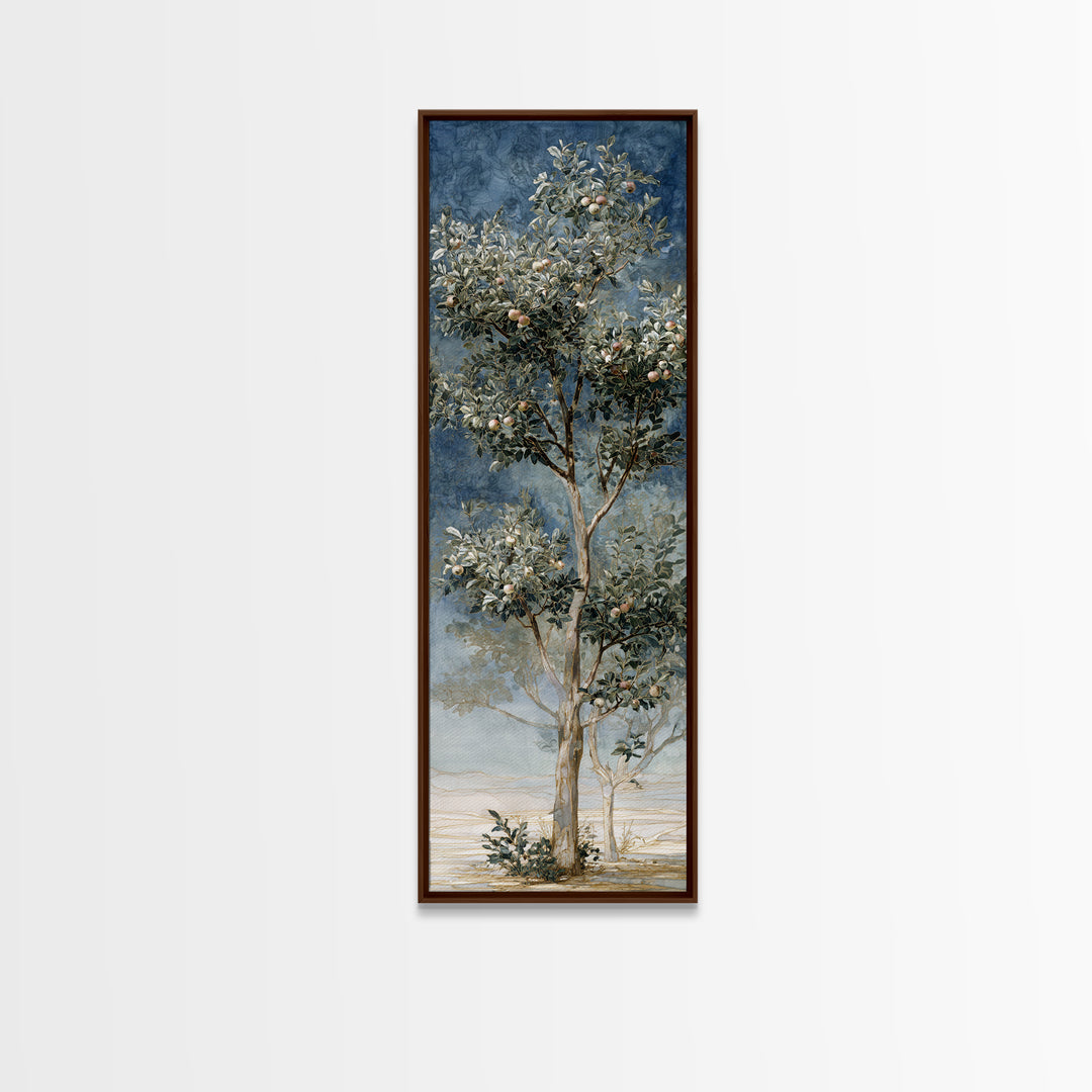 Apple Tree in Summer Orchard Canvas Print, Impressionist Art, Fine Art Print, Living Room Decor, Fine Art, Impression, IMP-1x3-5