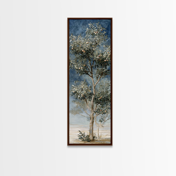 Apple Tree in Summer Orchard Canvas Print, Impressionist Art, Fine Art Print, Living Room Decor, Fine Art, Impression, IMP-1x3-5