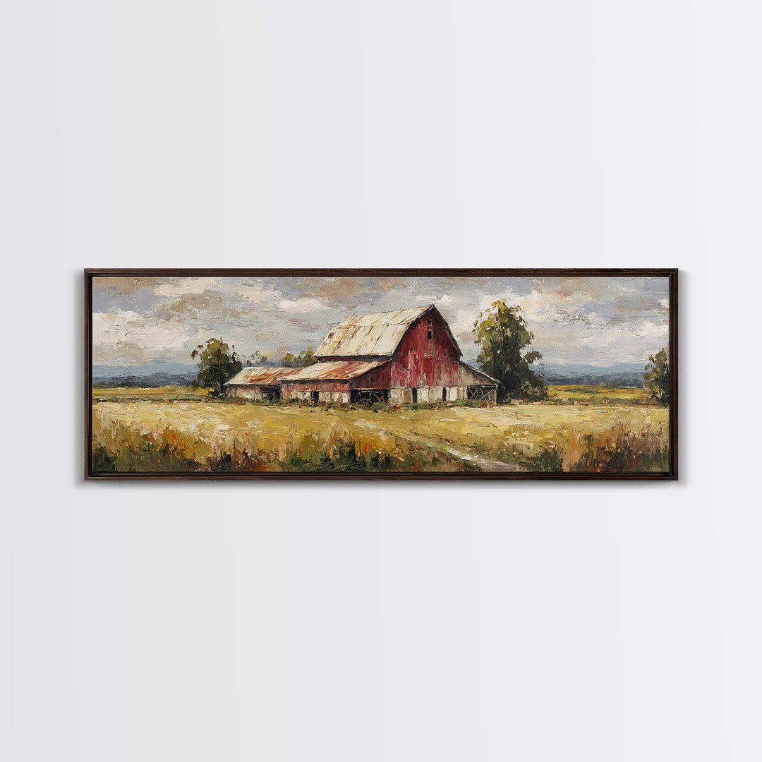 Country Lane with Flickering Sunlight Canvas Print, Impressionist Art, Modern Decor, Living Room Decor, Fine Art, Impression, IMP-3x1-14