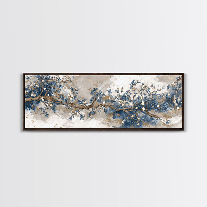 Apple Tree in Summer Orchard Canvas Print, Impressionist Art, Modern Art, Living Room Decor, Impression, Statement Artwork, IMP-3x1-33