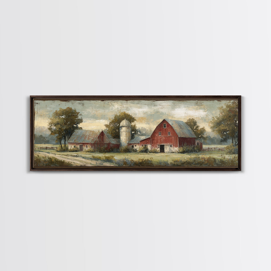 Country Lane with Flickering Sunlight Canvas Print, Impressionist Art, Boho Decor, Living Room Decor, Oil Painting, Impression, IMP-3x1-62