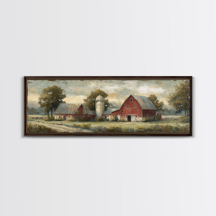 Country Lane with Flickering Sunlight Canvas Print, Impressionist Art, Boho Decor, Living Room Decor, Oil Painting, Impression, IMP-3x1-62