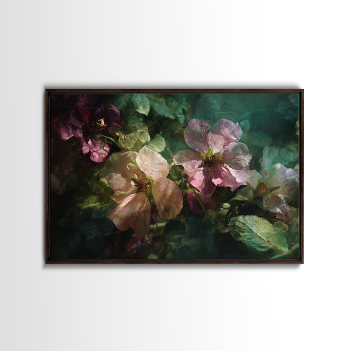 Caf Table with Flowers and Morning Light Canvas Print, Impressionist Art, Gallery Wall Art, Living Room Decor, Impression, IMP-3x2-86