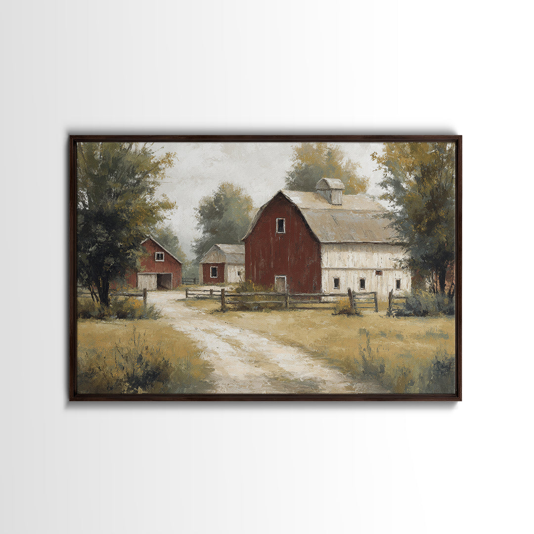 Country Lane with Flickering Sunlight Canvas Print, Impressionist Art, Colorful Wall Art, Living Room Decor, Impression, IMP-3x2-98