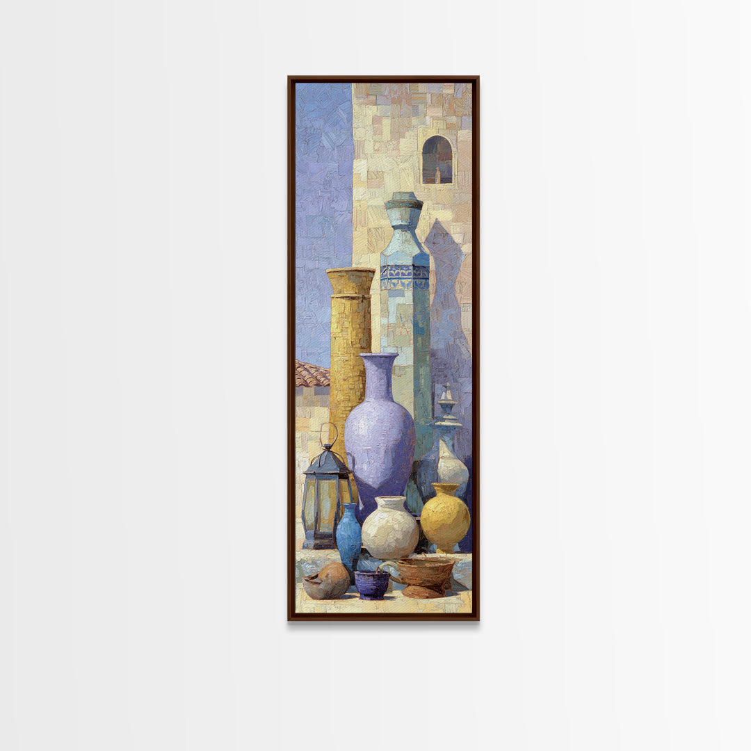 Venetian Canal Reflection Without City Crowd Canvas Print, Italian Villa Art, Digital Download Art, Living Room Decor, Villa, IVA-1x3-8