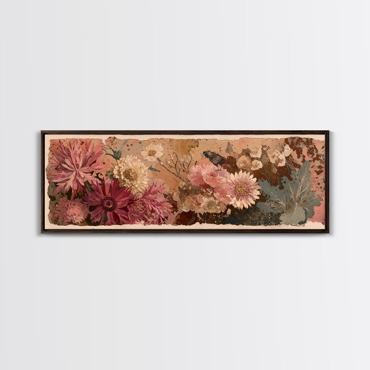 Grapevine and Wine Still Life on Linen Canvas Print, Italian Villa Art, Living Room Art, Living Room Decor, Fine Art, Villa, IVA-3x1-95