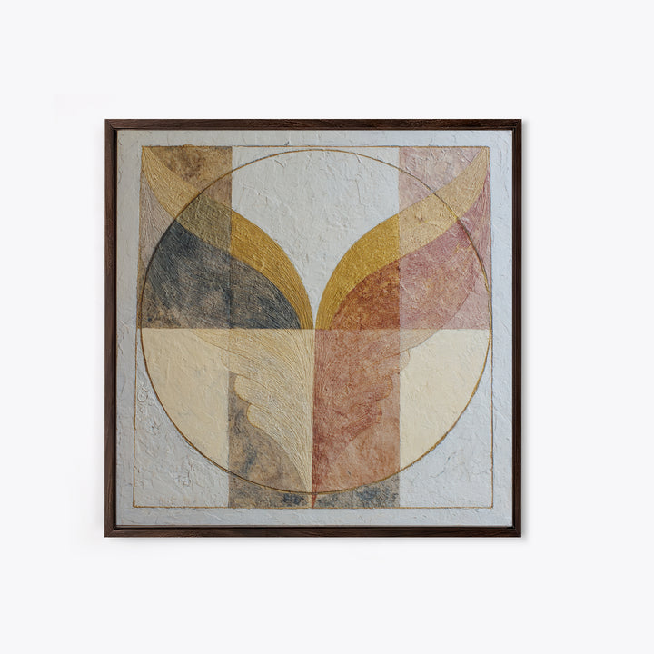 Minimal Angel Wing Contour Framed Canvas Print, Line Art, Printable Wall Art, Living Room Decor, Abstract Art, Line, Modern Art, LIN-1x1-93