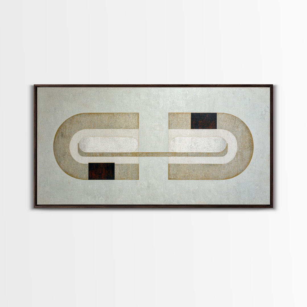Minimal Nude Figure Canvas Print, Line Art, Jesus Wall Art, Living Room Decor, Oil Painting, Line, Statement Artwork, LIN-2x1-53