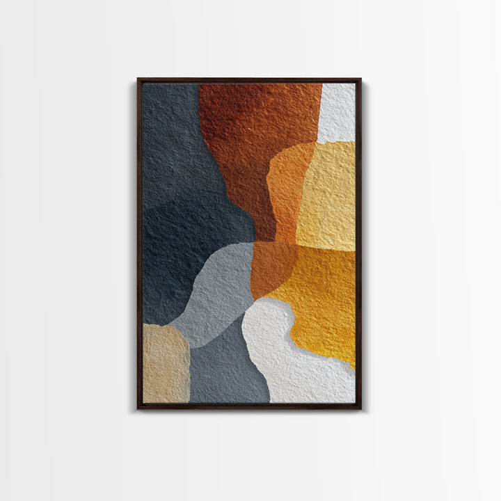 Minimal Nude Figure Framed Canvas Print, Line Art, Modern Art, Living Room Decor, Fine Art, Line, Neutral Decor, Fine Art Print, LIN-2x3-17