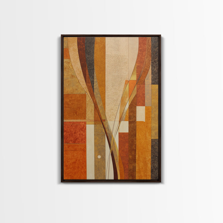 Single Line Bird Framed Canvas Print, Line Art, Living Room Decor, Abstract Art, Line, Portrait from Photo, Living Room Art, LIN-2x3-19