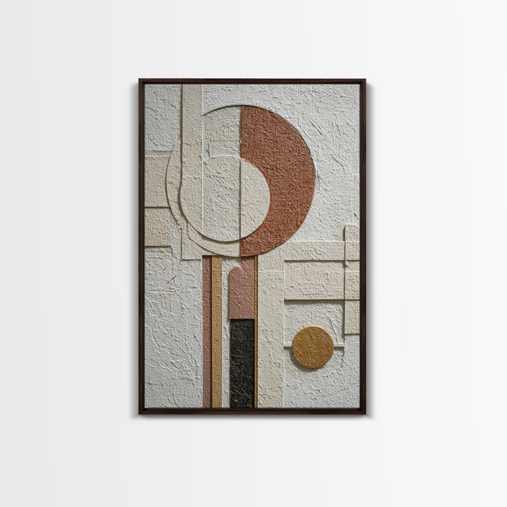 Minimal Nude Figure Framed Canvas Print, Line Art, Modern Art, Living Room Decor, Fine Art, Line, Neutral Decor, Fine Art Print, LIN-2x3-41