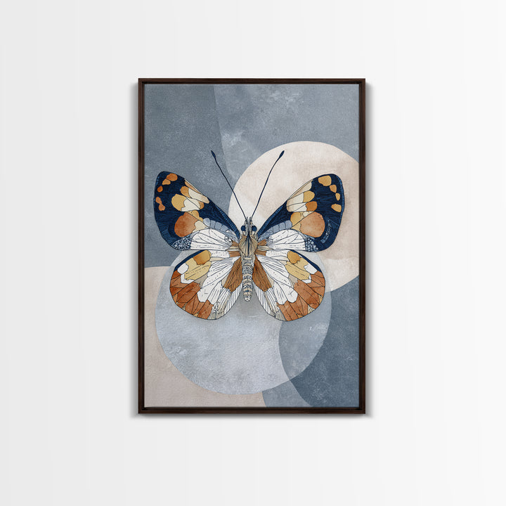 Line Art Butterfly Canvas Print, Line Art, Printable Art, Living Room Decor, Abstract Art, Line, Gallery Wall Art, LIN-2x3-54