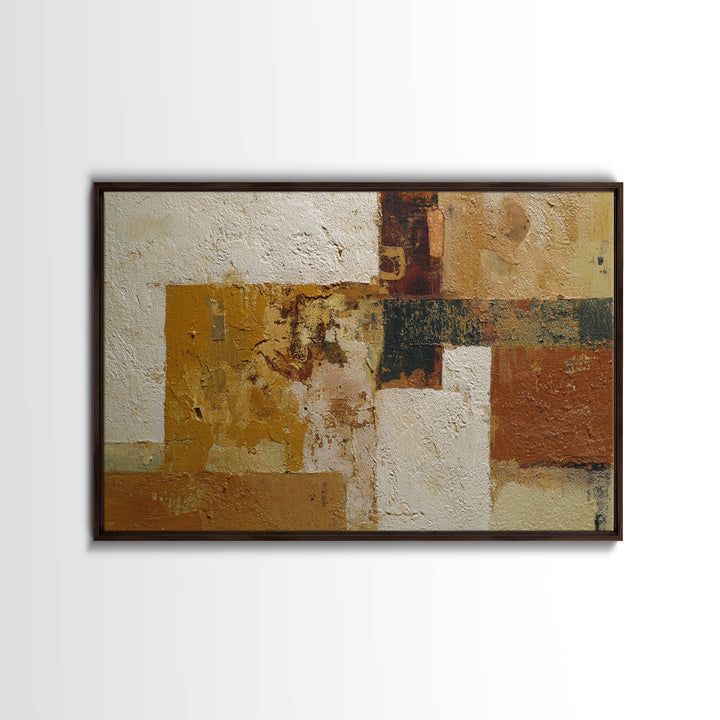 Minimal Eyes and Nose Composition Canvas Print, Line Art, Gallery Wall Set, Living Room Decor, Abstract Art, Line, LIN-3x2-66