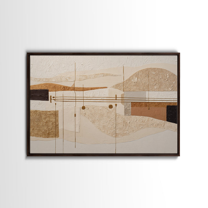 Single Line Violin and Bow Canvas Print, Line Art, Living Room Wall Art, Living Room Decor, Abstract Art, Line, LIN-3x2-75