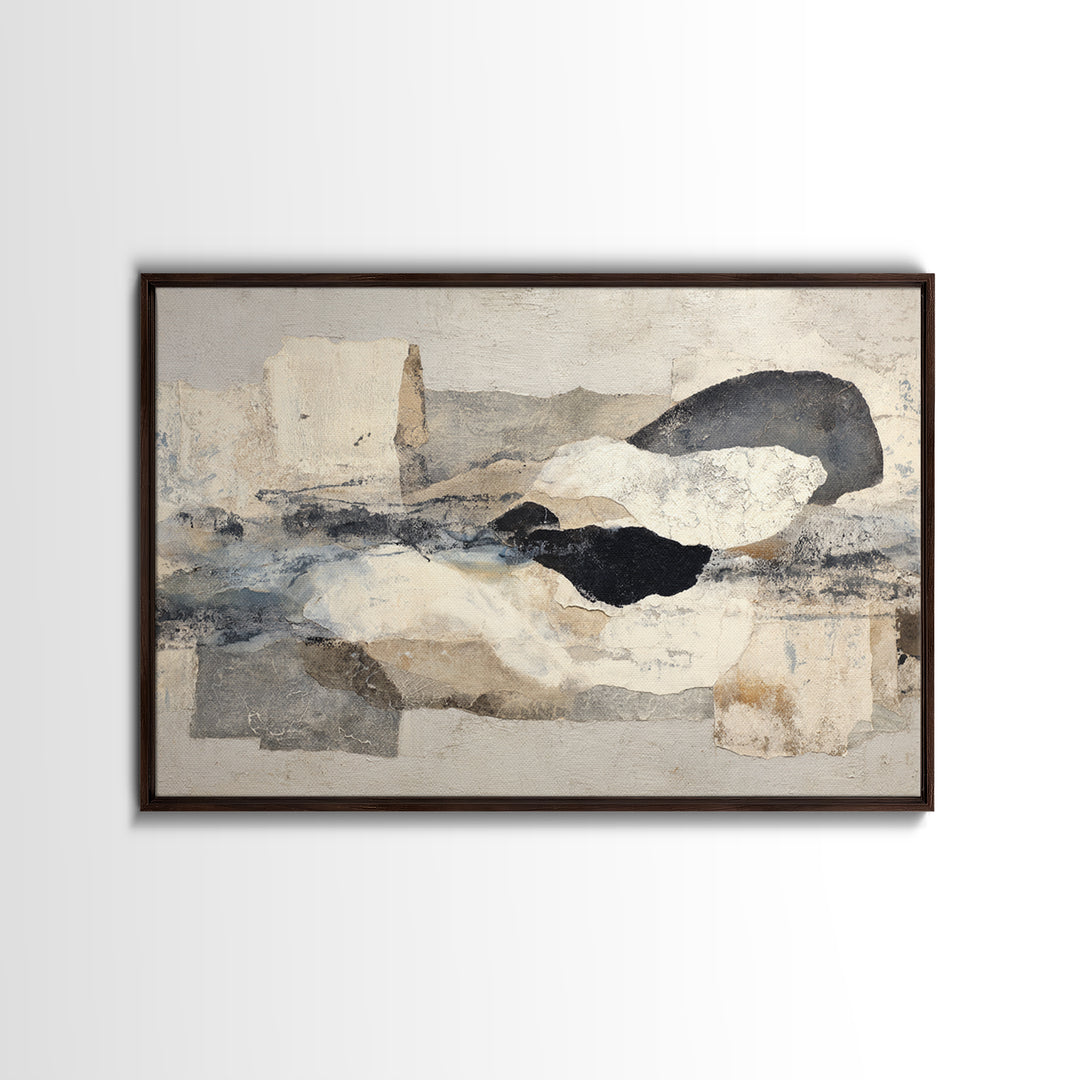 Abstract Lips and Hand Fashion Sketch Canvas Print, Line Art, Neutral Decor, Living Room Decor, Fine Art, Line, Wall Decor, LIN-3x2-94