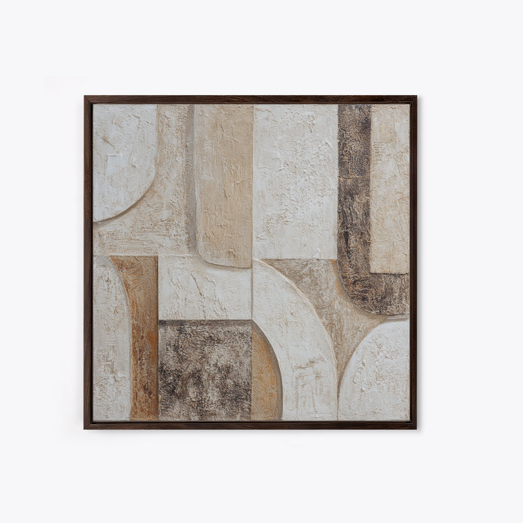 Textured Plaster Abstract Canvas Print, Living Room Art, Fine Art Print, Living Room Decor, Abstract Art, Living, Wall Decor, LIR-1x1-5