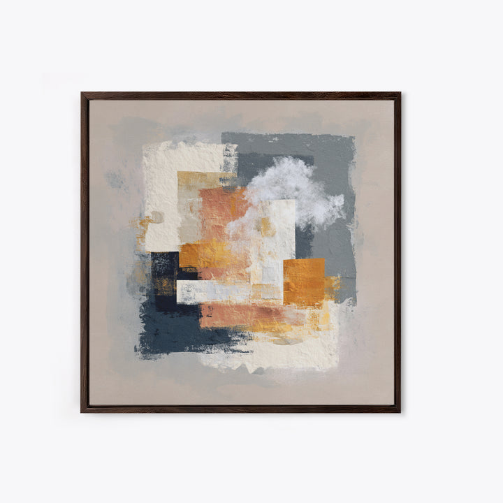 Large Statement Abstract Framed Canvas Print, Living Room Art, Home Decor, Living Room Decor, Abstract Art, Living, LIR-1x1-73