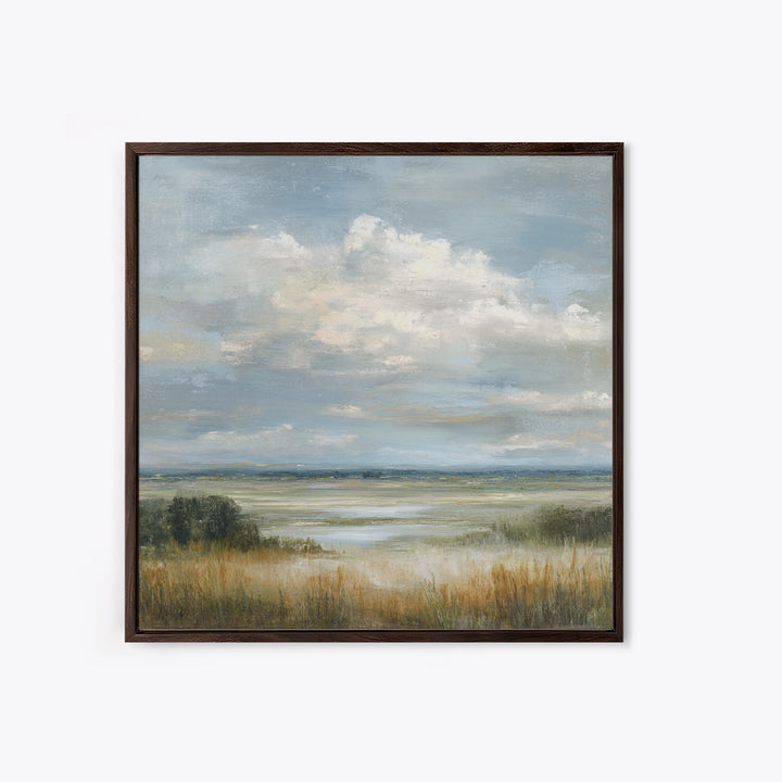 Large Cloudscape with Gentle Movement Canvas Print, Living Room Art, Room Decor, Living Room Decor, Fine Art, Living, LIR-1x1-91
