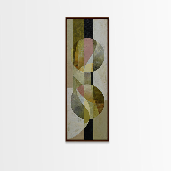 Abstract Organic Shapes Canvas Print, Living Room Art, Art Nouveau, Living Room Decor, Abstract Art, Living, Modern Wall Art, LIR-1x3-27