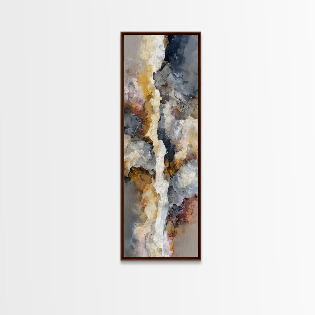 Large Statement Abstract Framed Canvas Print, Living Room Art, Painting, Living Room Decor, Abstract Art, Living, Bedroom Decor, LIR-1x3-61