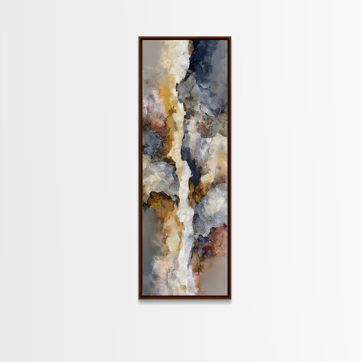 Large Statement Abstract Framed Canvas Print, Living Room Art, Painting, Living Room Decor, Abstract Art, Living, Bedroom Decor, LIR-1x3-61