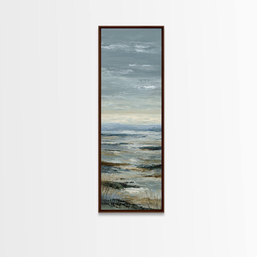 Modern Landscape with Expansive Calm Sky Canvas Print, Living Room Art, Bedroom Wall Art, Living Room Decor, Fine Art, Living, LIR-1x3-63