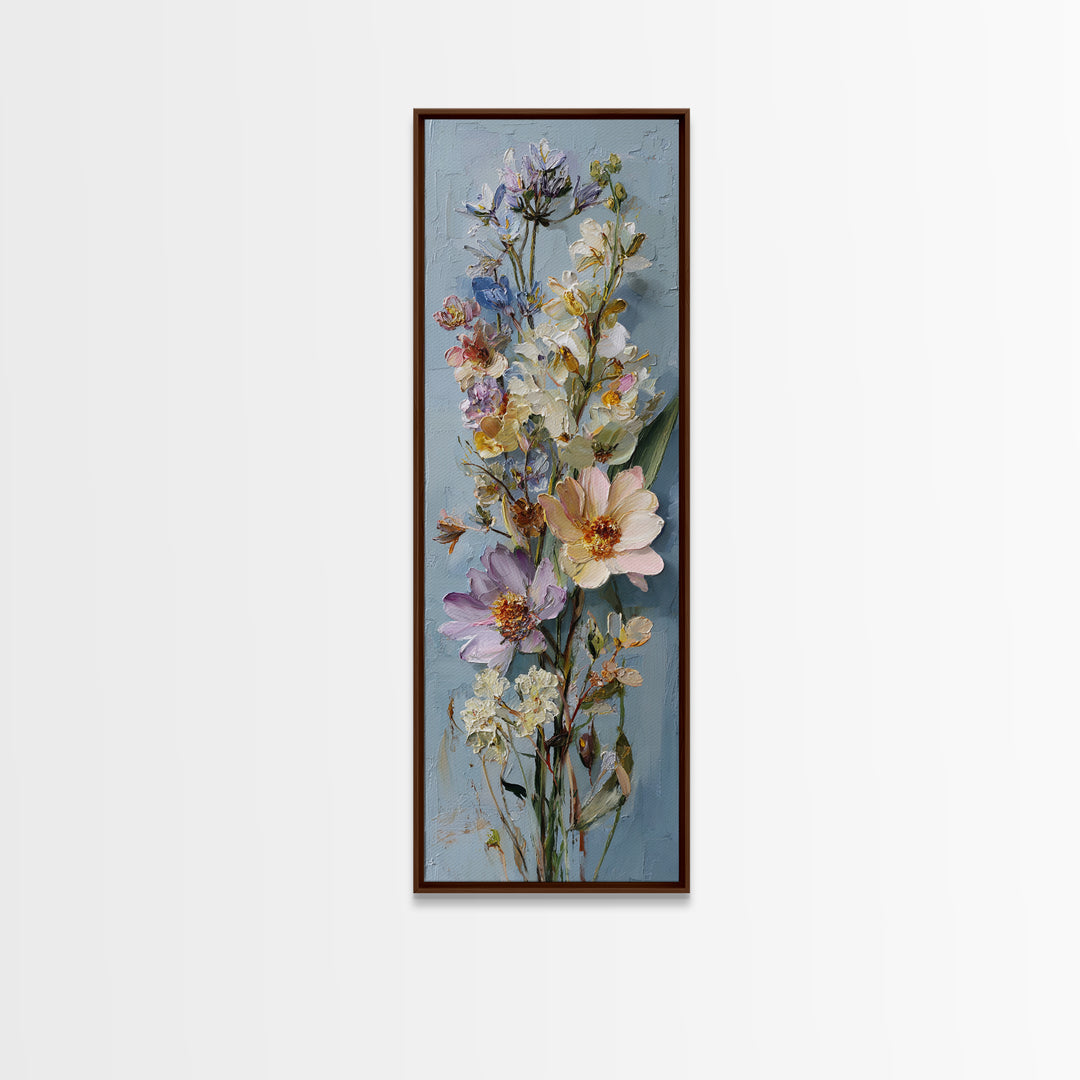 Large Floral Still Life Canvas Print, Living Room Art, Art Print, Living Room Decor, Fine Art, Living, New Home Gift, LIR-1x3-93