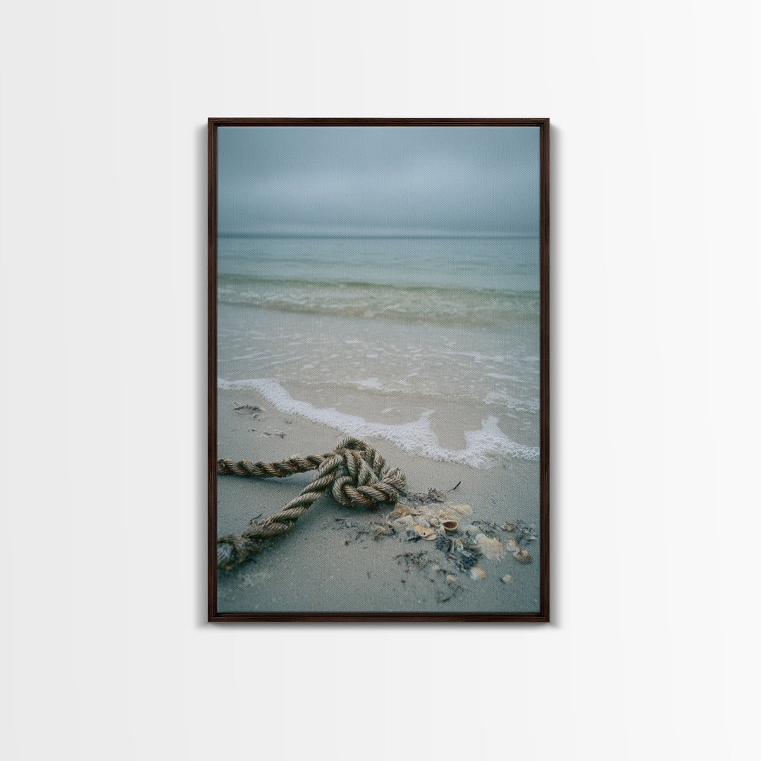 Moody Seascape for Dramatic Focal Point Canvas Print, Living Room Art, Wall Art, Living Room Decor, Oil Painting, Living, LIR-2x3-14