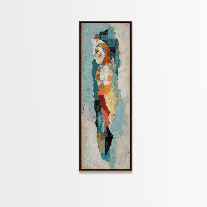 Architectural Arch and Column Abstraction Canvas Print, Law Office Art, Therapy Office Decor, Office Decor, Abstract Art, LOA-1x3-26