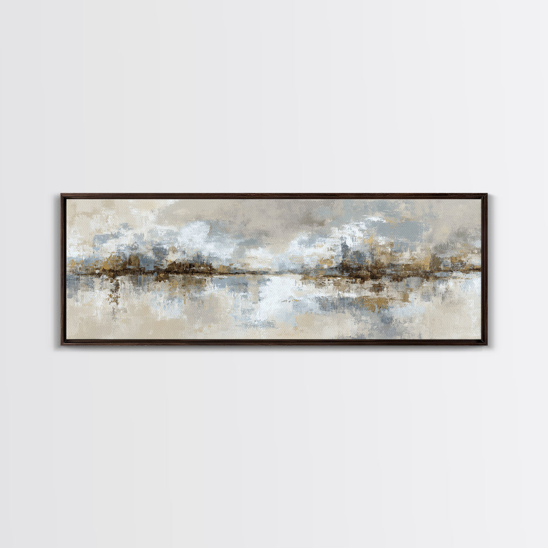 Diplomatic Handshake Silhouette Canvas Print, Law Office Art, Home Office Decor, Office Decor, Abstract Art, Counsel, LOA-3x1-11