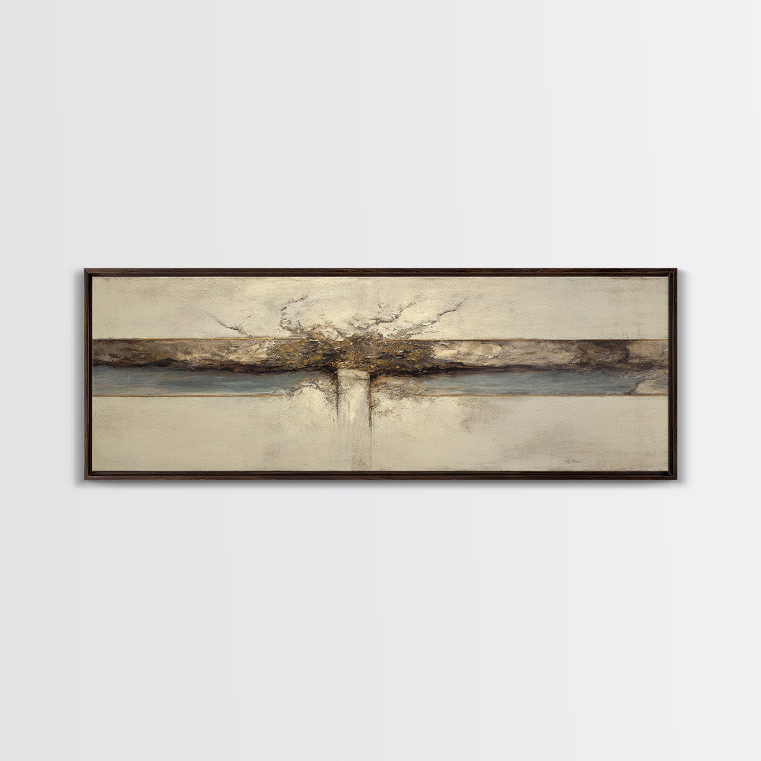 Architectural Arch and Column Abstraction Canvas Print, Law Office Art, Room Decor, Office Decor, Abstract Art, Counsel, LOA-3x1-30