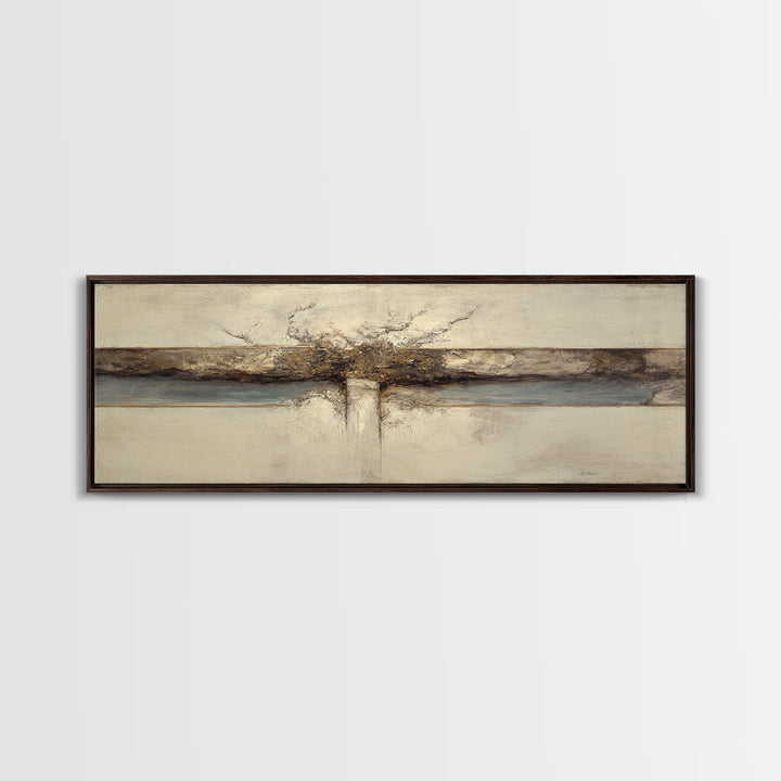 Architectural Arch and Column Abstraction Canvas Print, Law Office Art, Room Decor, Office Decor, Abstract Art, Counsel, LOA-3x1-30