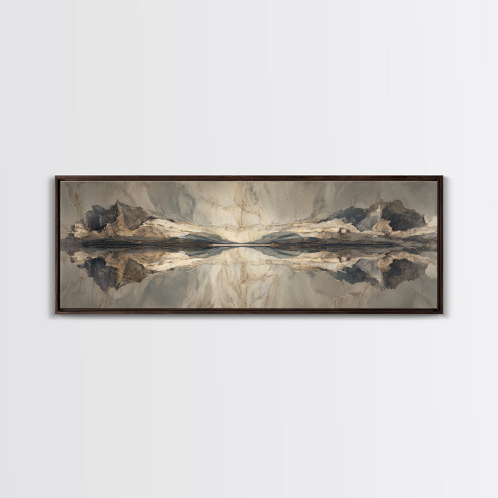 Marble Courthouse Column Study Without Building Scene Canvas Print, Law Office Art, Minimalist Decor, Office Decor, Counsel, LOA-3x1-43