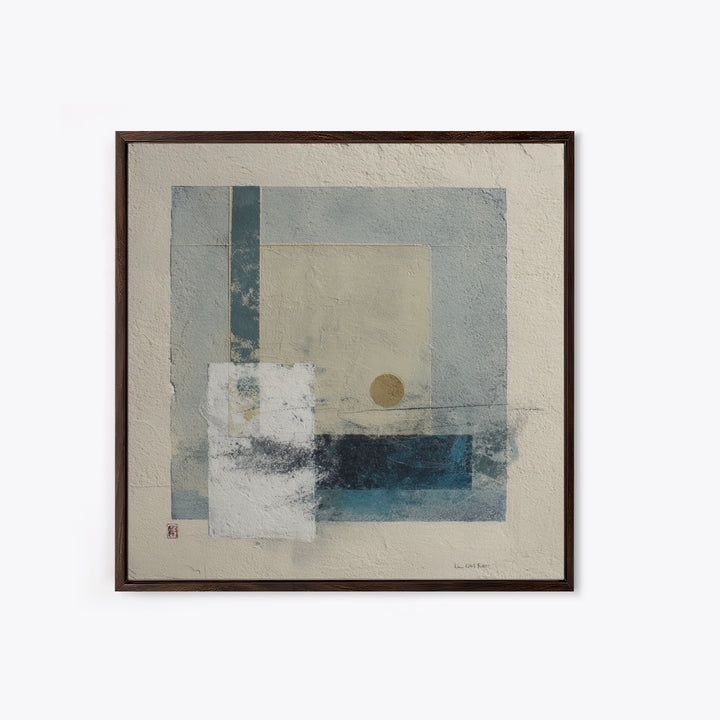 Duck and Bubbles Whimsical Watercolor Framed Canvas Print, Laundry Room Art, Funny Poster, Living Room Decor, Fine Art, Clean, LRA-1x1-63