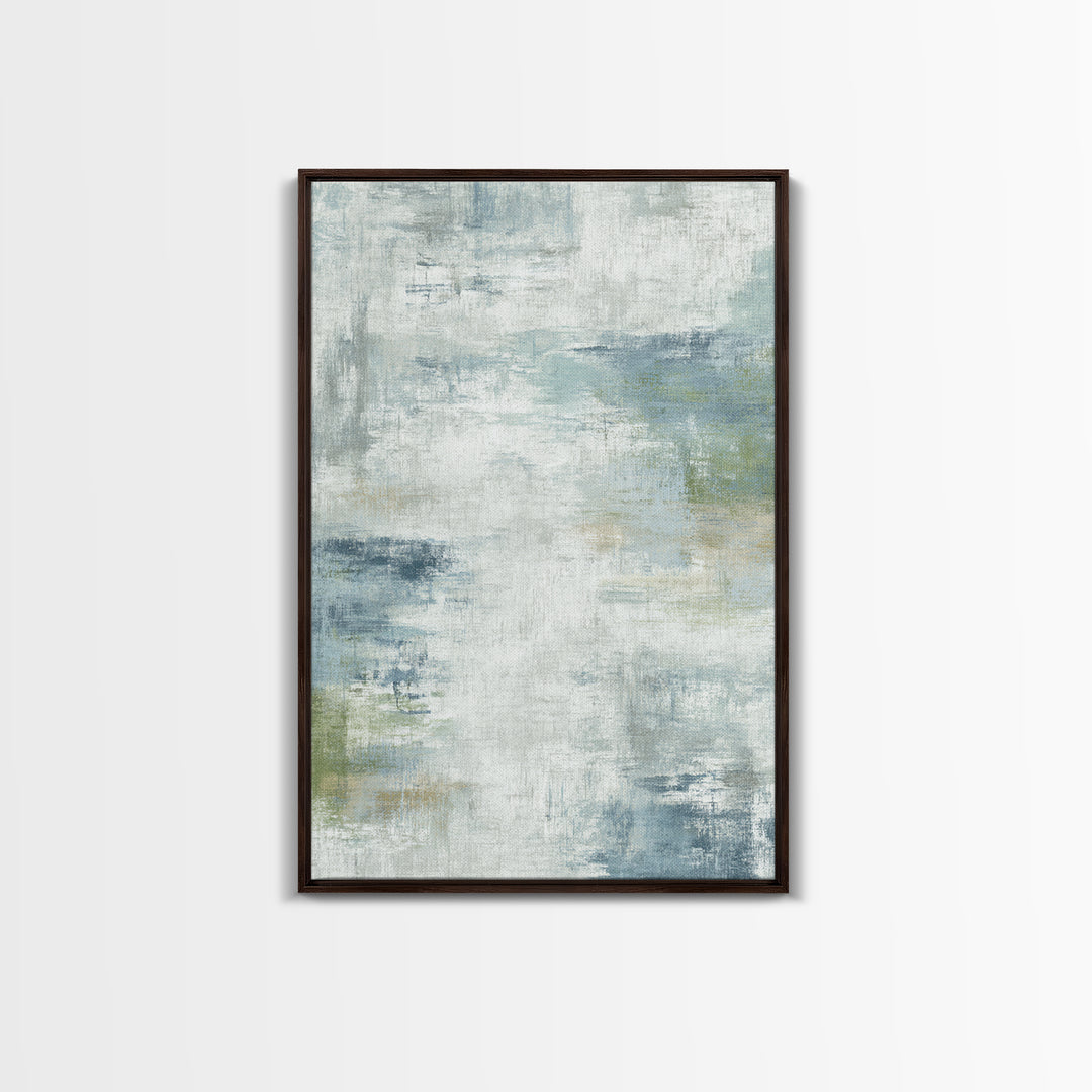 Linen Texture Abstract Framed Canvas Print, Laundry Room Art, Digital Wall Art, Living Room Decor, Abstract Art, Clean, LRA-2x3-20
