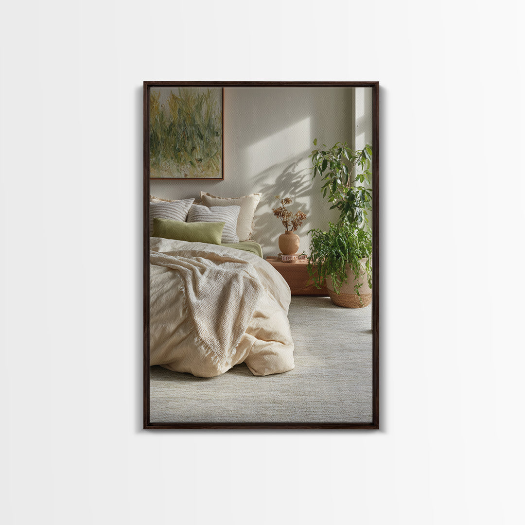 Fresh Air Meadow Landscape for Clean Mood Canvas Print, Laundry Room Art, Painting, Living Room Decor, Fine Art, Clean, LRA-2x3-79