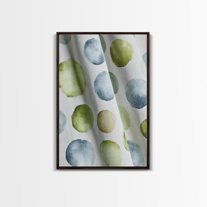 Soap Bubbles Rendered as Playful Abstract Circles Canvas Print, Laundry Room Art, Digital Wall Art, Living Room Decor, Clean, LRA-2x3-86