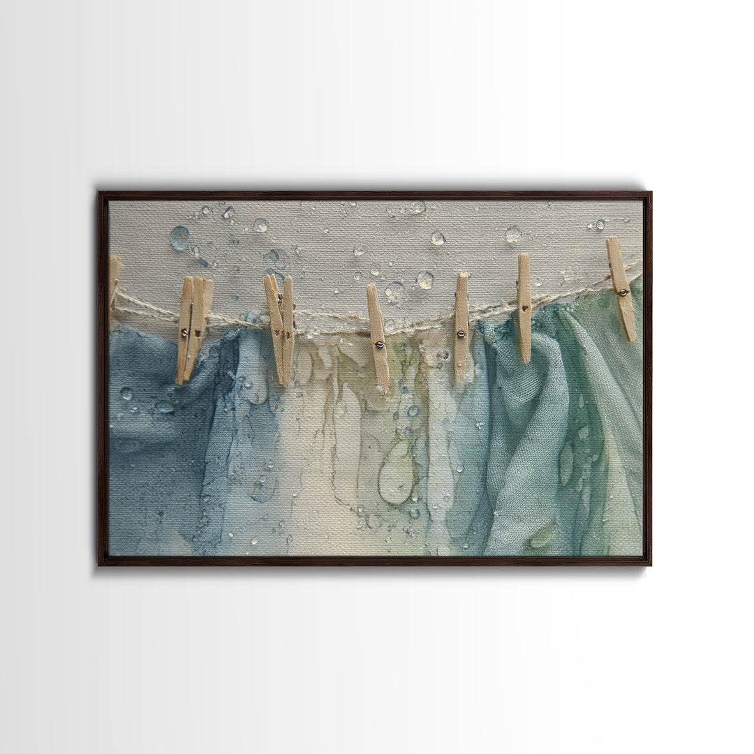 Abstract Suds and Bubbles Canvas Print, Laundry Room Art, Printable Art, Living Room Decor, Abstract Art, Clean, Whimsical Art, LRA-3x2-26