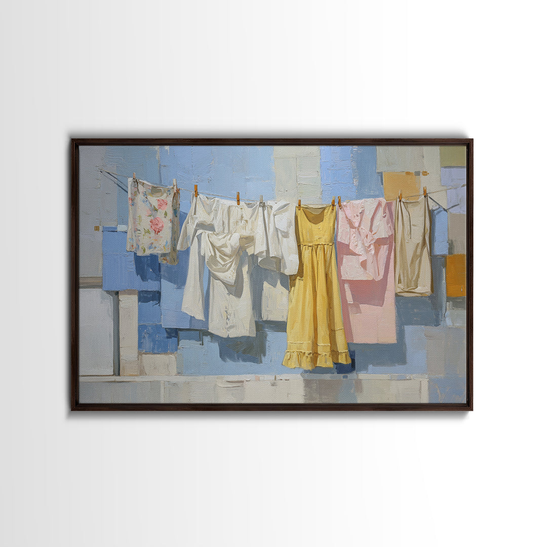 Fresh Air Meadow Landscape for Clean Mood Canvas Print, Laundry Room Art, Minimalist Decor, Living Room Decor, Clean, LRA-3x2-99