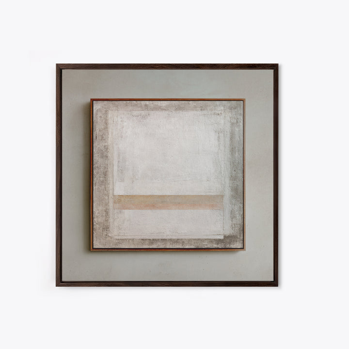 Minimal Two Figure Line Drawing Framed Canvas Print, Master Bedroom, Textured Painting, Bedroom Decor, Fine Art, Sanctuary, MAS-1x1-53