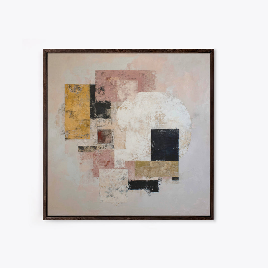 Large Cream Abstract Canvas Print, Master Bedroom, Contemporary Art, Bedroom Decor, Abstract Art, Sanctuary, Bedroom Wall Art, MAS-1x1-89