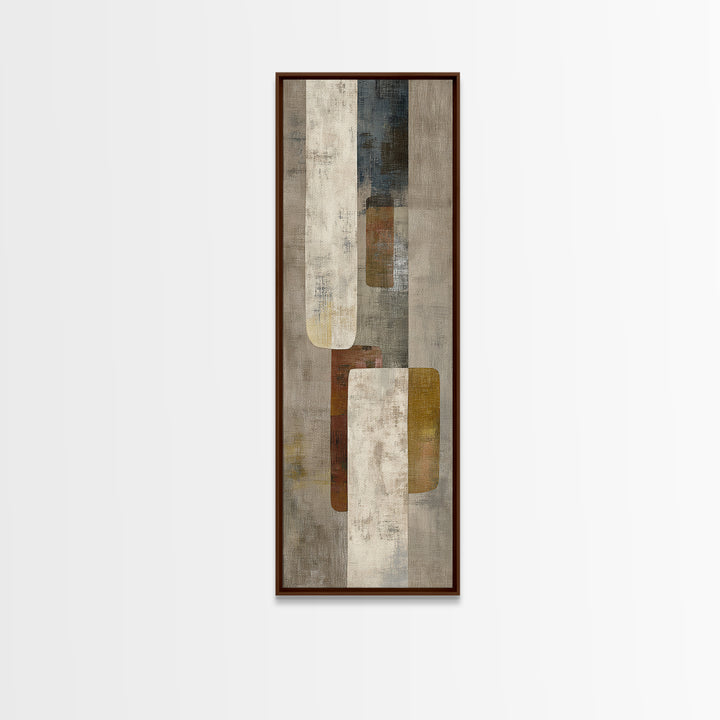 Soft Abstract Linen Texture Canvas Print, Master Bedroom, Farmhouse Wall Art, Bedroom Decor, Sanctuary, Master Bedroom Decor, MAS-1x3-39