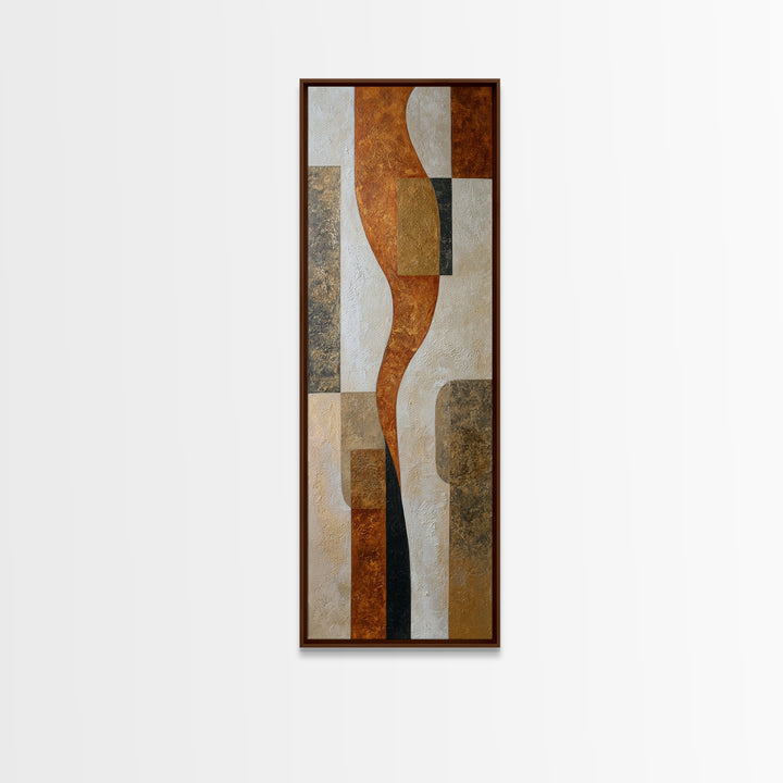 Soft Abstract Linen Texture Canvas Print, Master Bedroom, Over Bed Wall Art, Bedroom Decor, Abstract Art, Sanctuary, MAS-1x3-63