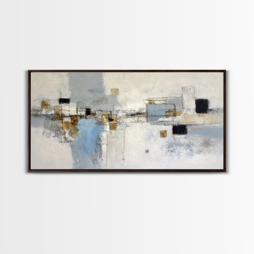 Minimal Two Figure Line Drawing Canvas Print, Master Bedroom, Bedroom Wall Decor, Bedroom Decor, Fine Art, Sanctuary, MAS-2x1-49